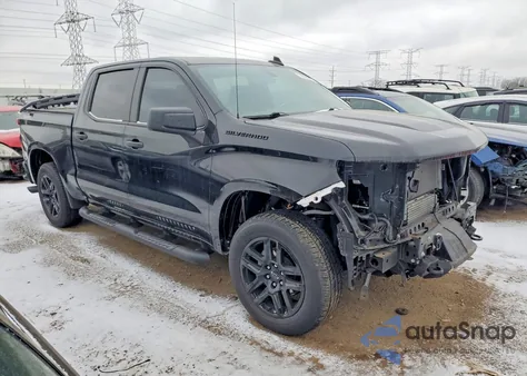 2022 Chevrolet Silverado Ltd K1500 Custom из США, поврежденный, VIN 1GCPYBEK6NZ143003